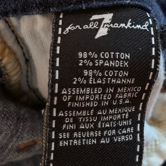 7 For All Mankind Kimmie Crop - Picture 6 of 7